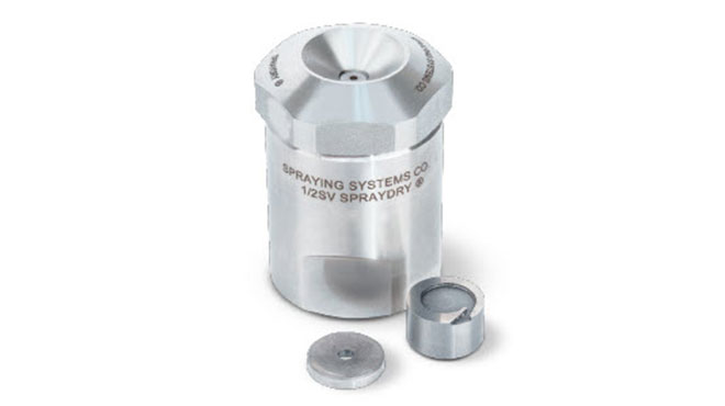 SV SprayDry nozzle body with a Swirlchamber and orifice