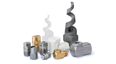 hydraulic nozzles for continuous casting