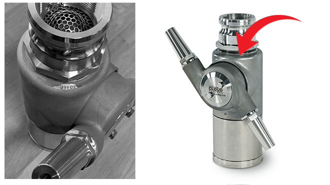 Cloud-Sellers® 360 tank cleaning machine serial number location