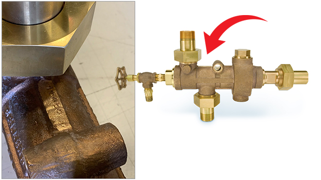 Cloud-Sellers® BX steam injector serial number location